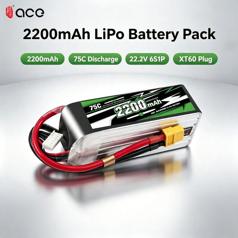 Drone Battery 6S - YENİ Gens ACE 22.2V Lipo Pil