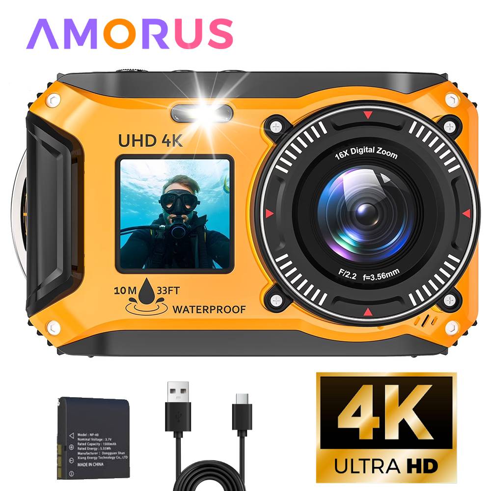 Canon Camera Eos R50 - 4K Su Altı Kamerası 33FT Su