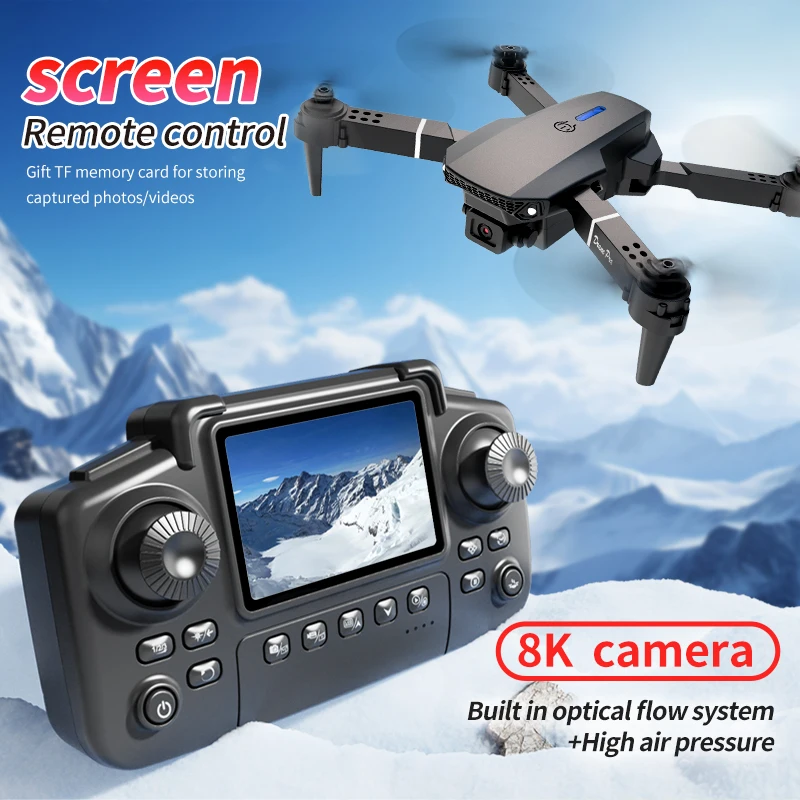 Profesyonel E88 PRO Drone ekra - Drone Battery Case incelemesi ve fiyatı