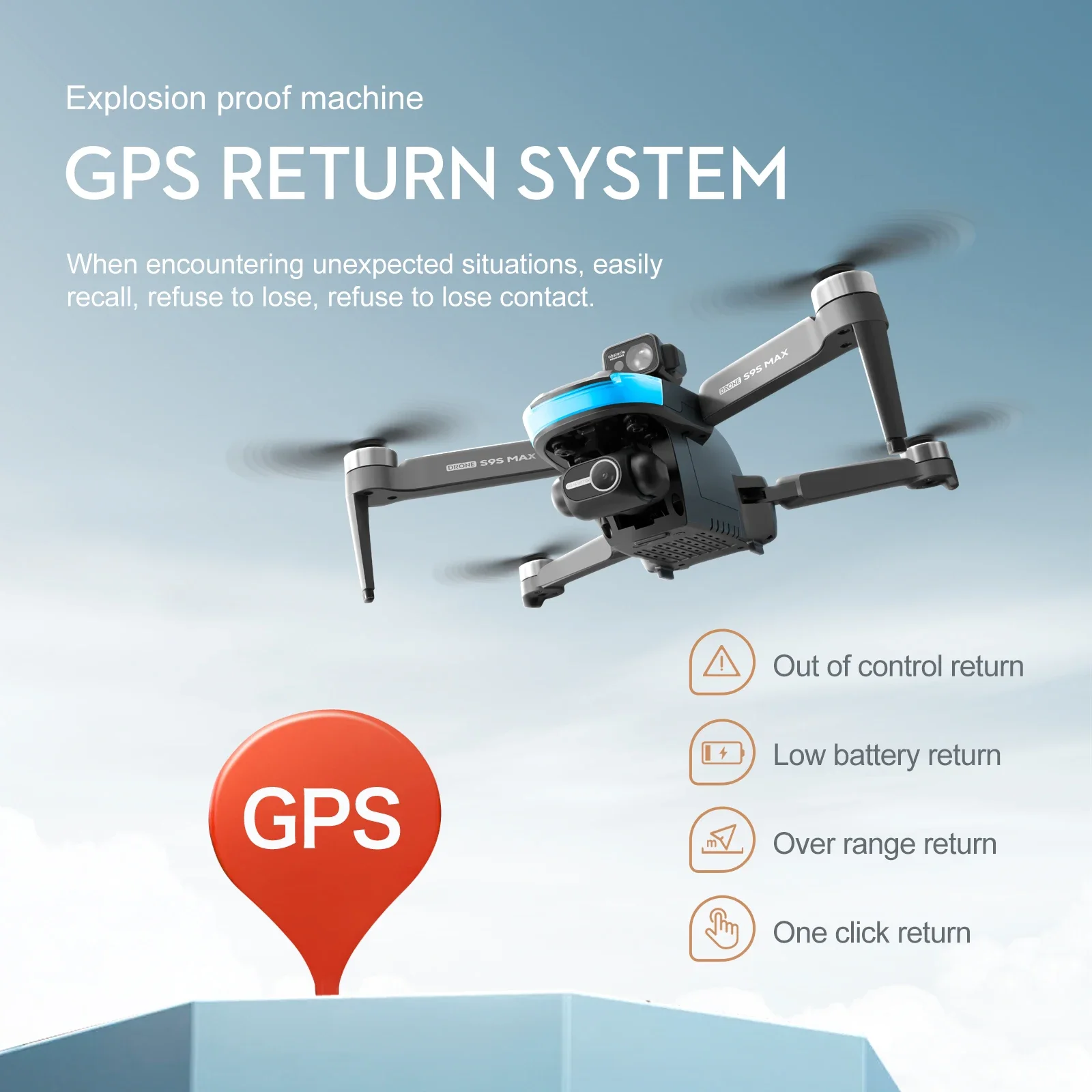 YENI S9S MAX MINI Drone 4K 2 E - Drone Battery Case incelemesi ve fiyatı