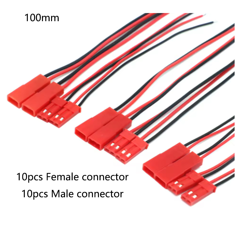 20 adet 100mm 150mm 200mm JST  - Drone Battery Connector incelemesi ve fiyatı