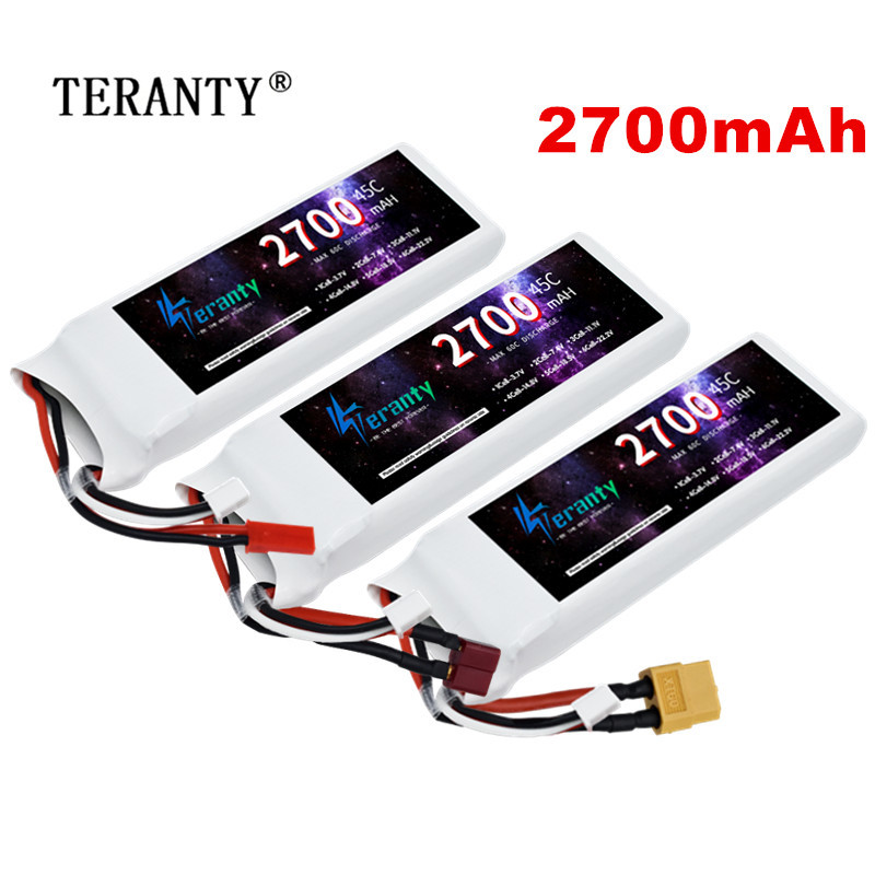 1/3 adet 2S 7.4V Lipo pil 2700 - Drone Battery Connector incelemesi ve fiyatı
