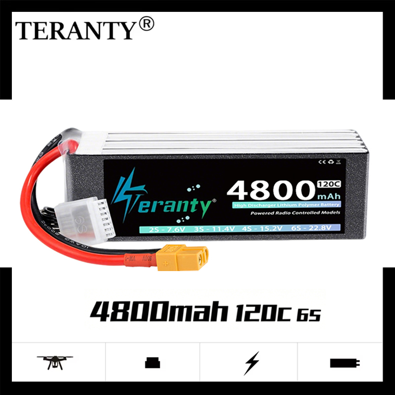 TERANTY 6S 4800mAh Lipo Pil 22 - Drone Battery 6S incelemesi ve fiyatı