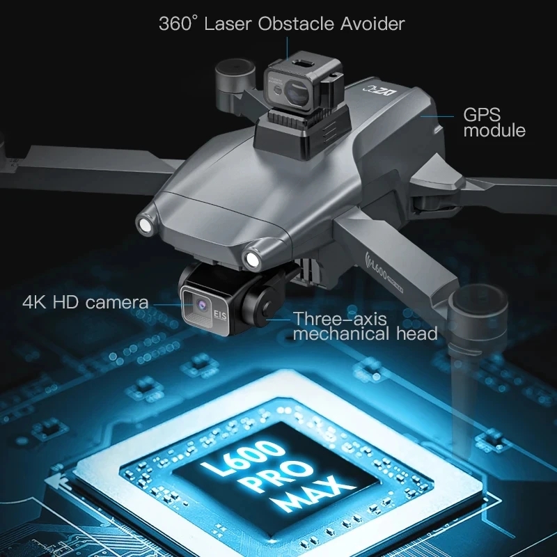 L600 PRO MAX GPS Drone Profesy - Drone Battery Case incelemesi ve fiyatı
