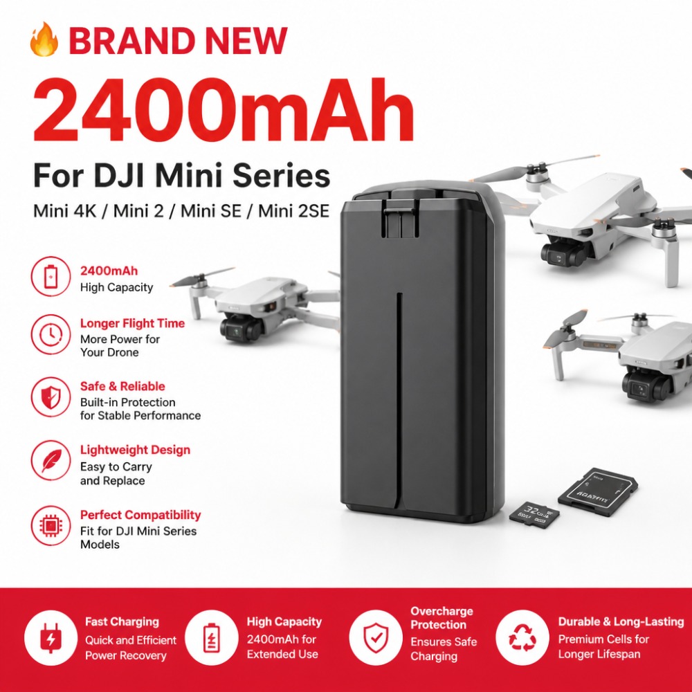DJI Mini 4K/Mini 2/SE/2SE için - Drone Battery Smart incelemesi ve fiyatı