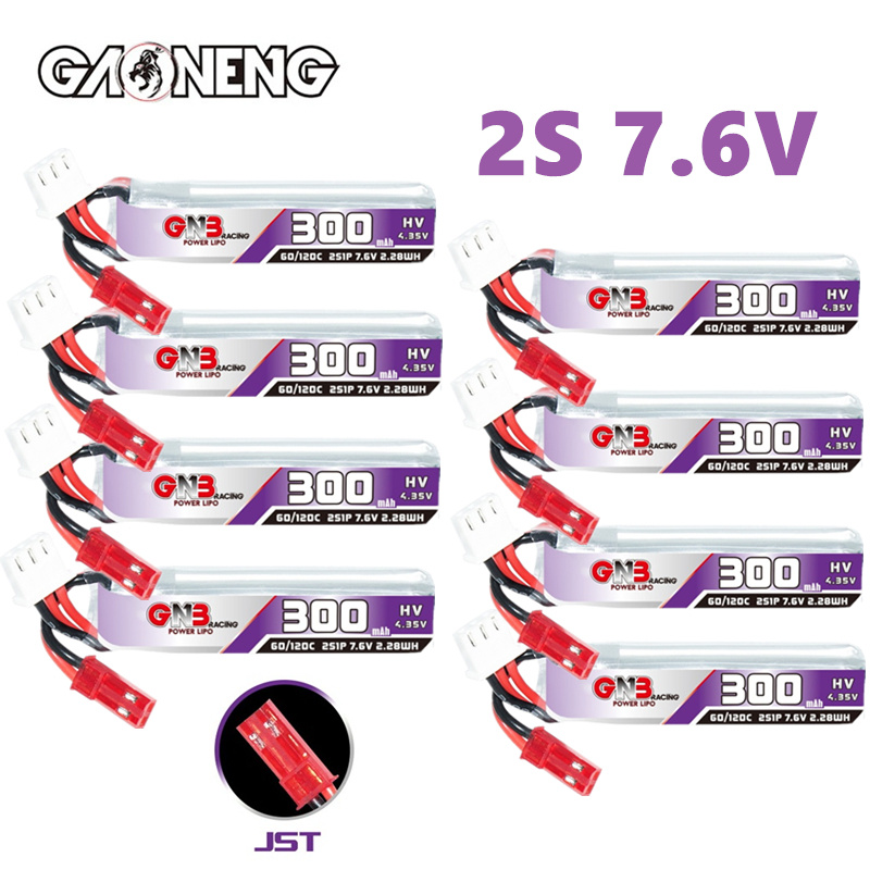 GAONENG GNB 2S 7.6V 300mAh 60C - Drone Battery Connector incelemesi ve fiyatı